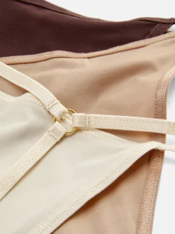 Culotte|Primark Lot De 3 Strings Sable