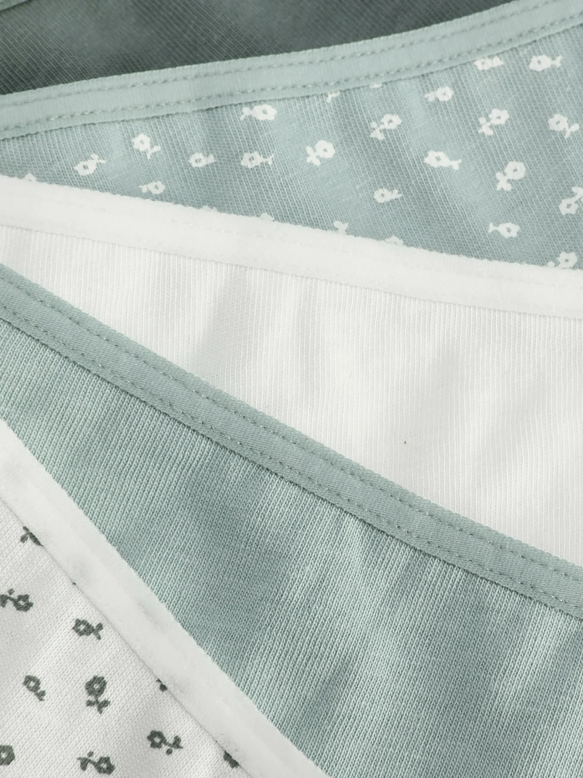 Culotte|Primark Lot De 5 Strings à Motifs Pour Tous Les Jours Vert