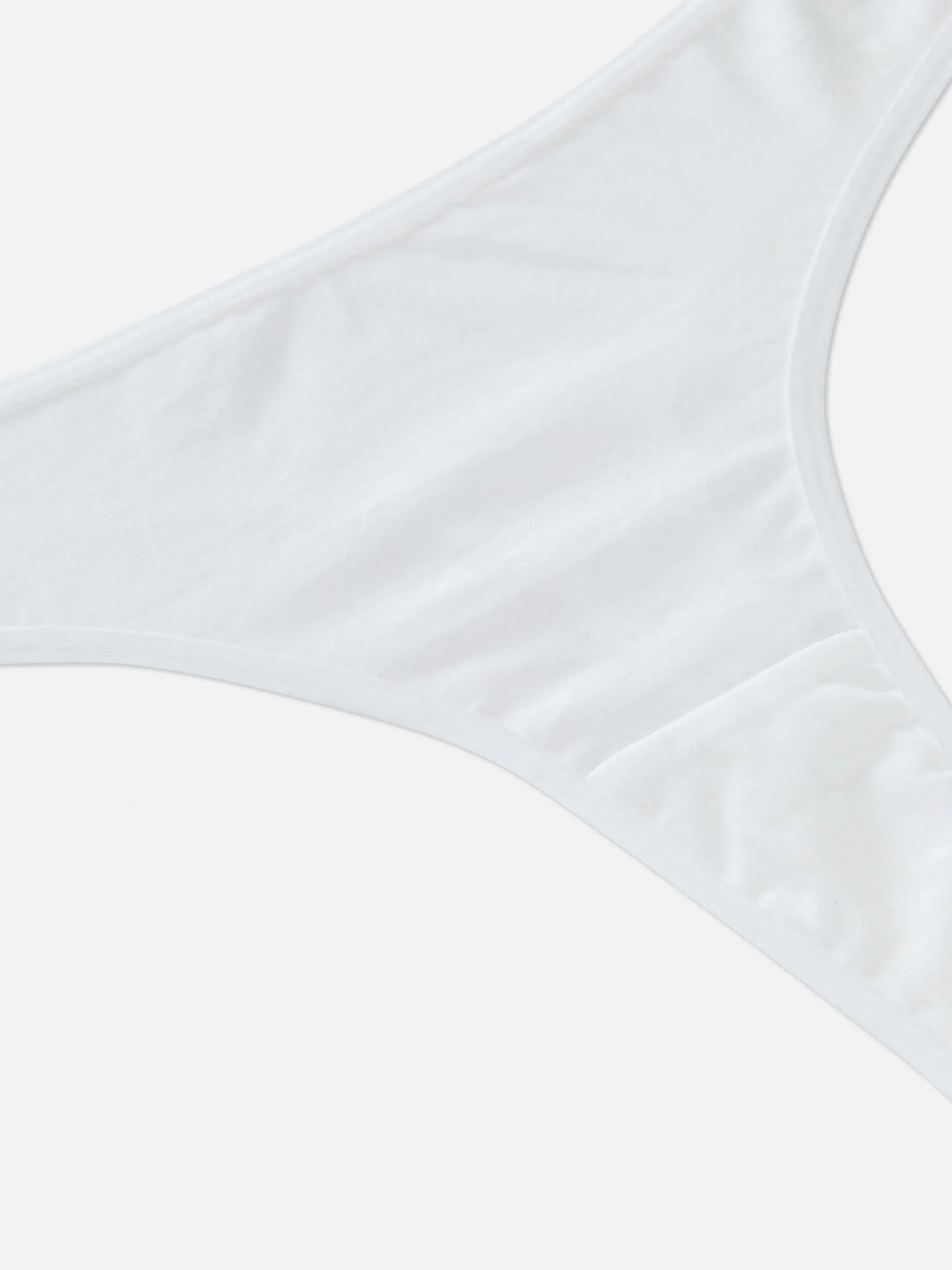 Culotte|Primark Lot De 5 Strings En Coton Blanc