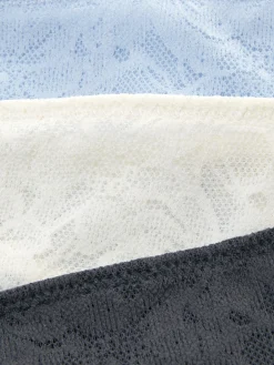 Culotte|Primark Lot De 3 Strings En Dentelle Bleu marine