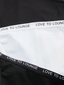 Culotte|Primark Lot De 3 Strings En Microfibre Noir/Blanc