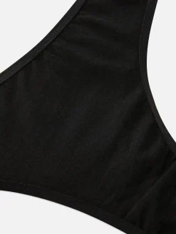 Culotte|Primark Lot De 5 Strings Essentiels Noir