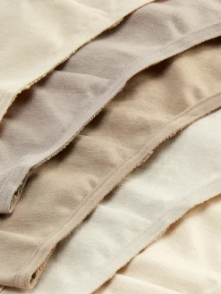 Culotte|Primark Lot De 5 Strings Pour Tous Les Jours Grège