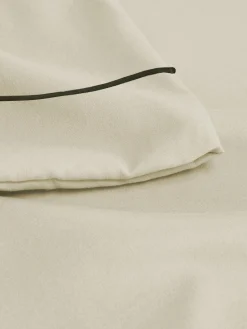 Draps Et Taies D'Oreillers|Primark Lot De 2 Taies D'oreiller à 300 Fils Taupe