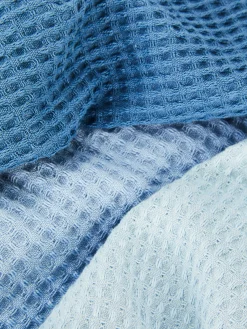 Art De La Table|Primark Lot De 3 Torchons Gaufrés Bleu