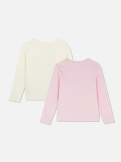 Hauts Et T-Shirts|Primark Lot De 2 T-shirts à Manches Longues Disney Minnie Et Ses Amis Multicolore