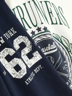 Hauts Et T-Shirts|Primark Lot De 2 T-shirts Courts Multicolore