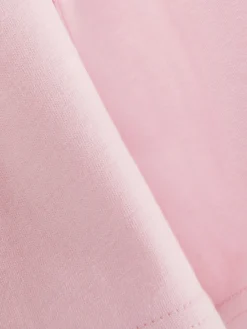 Hauts Et T-Shirts|Primark Lot De 2 T-shirts D'école à Manches Courtes Rose