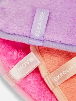 Accessoires De Soins|Primark Lot De 3 X 3 Lingettes étiquetées Lilas