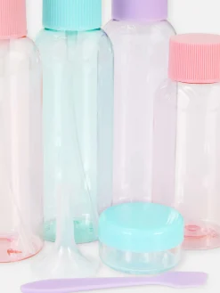 Accessoires De Soins|Accessoires Voyages|Primark Lot De Flacons De Voyage Multicolore