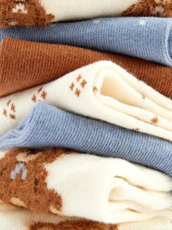 Chaussettes|Primark Lot De 7 paires De Chaussettes Ours Bleu