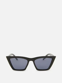Lunettes De Soleil|Primark Lunettes De Soleil Carrées œil De Chat Noir