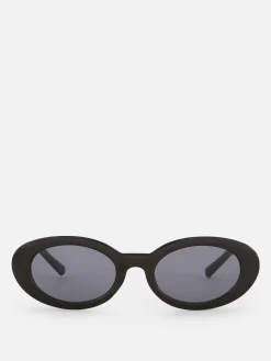Lunettes De Soleil|Primark Lunettes De Soleil Ovales Noir