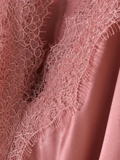 Combinaisons Et Caracos|Primark Mini Nuisette à Finitions En Dentelle Rose poudré