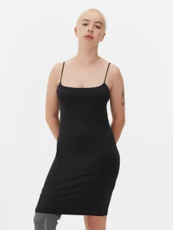 Robes|Primark Mini Robe-caraco Moulante Noir