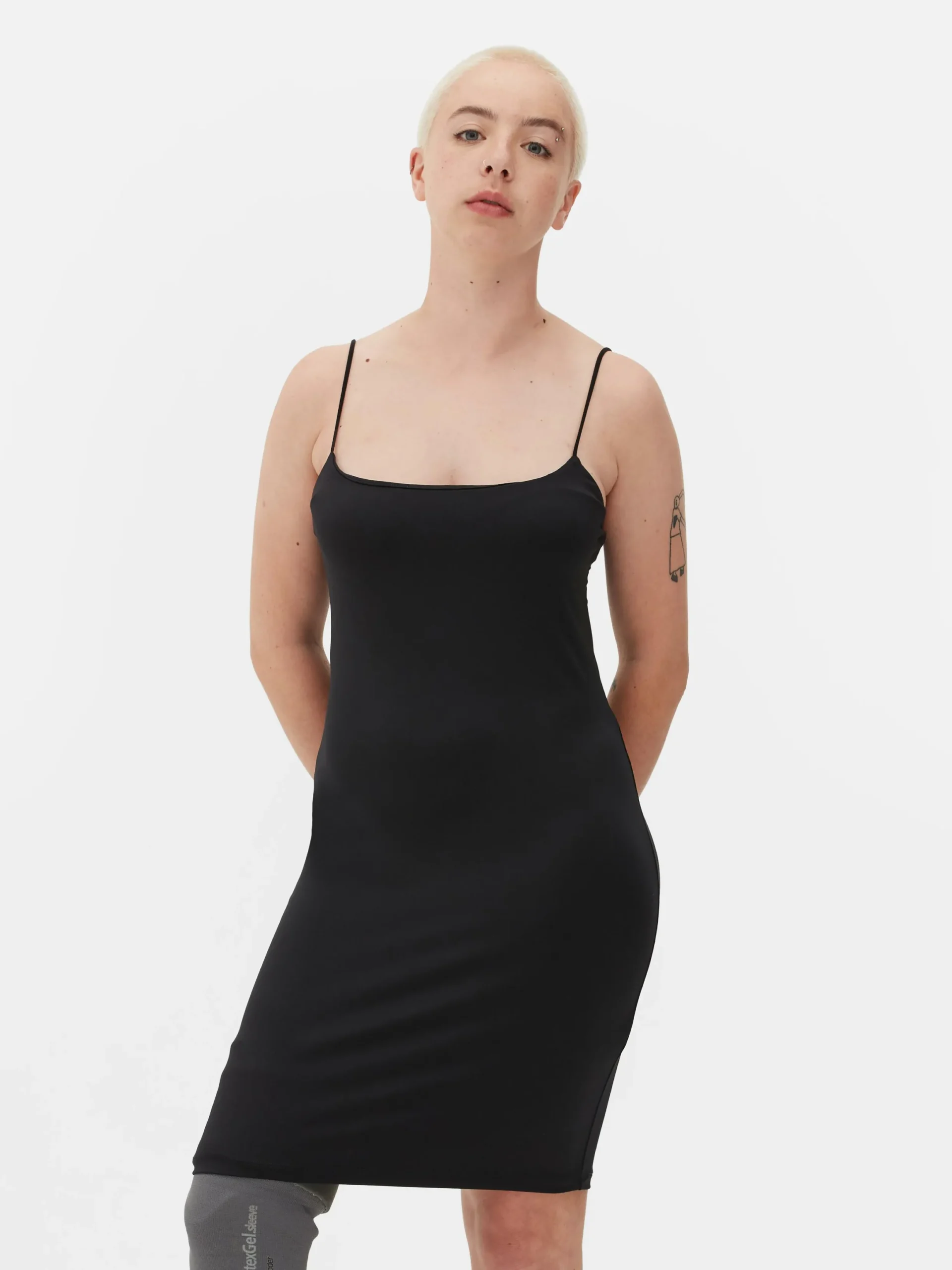 Robes|Primark Mini Robe-caraco Moulante Noir