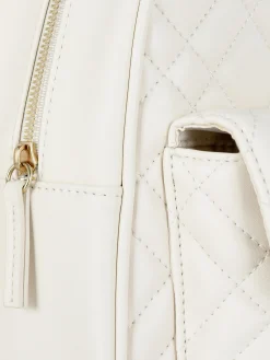 Sacs Et Porte-Monnaie|Primark Mini Sac à Dos Matelassé Blanc