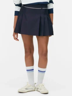Jupes|Primark Mini-jupe De Tennis Plissée Bleu marine