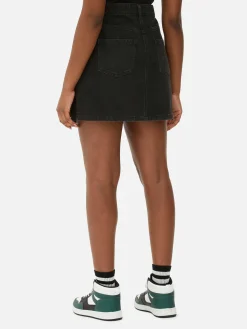 Jupes|Denim|Primark Mini-jupe En Jean Noir