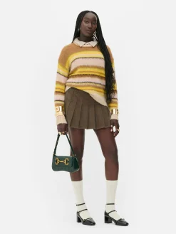 Jupes|Denim|Primark Mini-jupe En Velours Côtelé Rita Ora Fauve