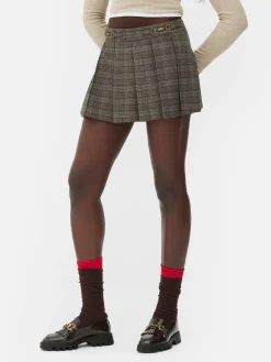 Shorts|Jupes|Primark Mini-jupe-short à Carreaux Avec Mors Rita Ora Multicolore