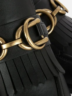 Ballerines|Primark Mocassins à Boucle Et à Franges Noir