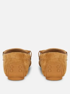 Ballerines|Primark Mocassins à Pampilles Fauve