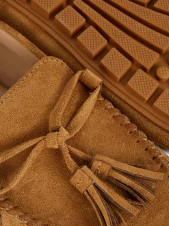 Ballerines|Primark Mocassins à Pampilles Fauve