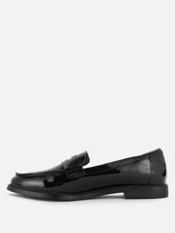 Ballerines|Primark Mocassins En Simili Cuir Noir