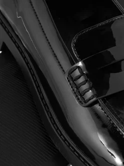 Ballerines|Primark Mocassins En Simili Cuir Noir