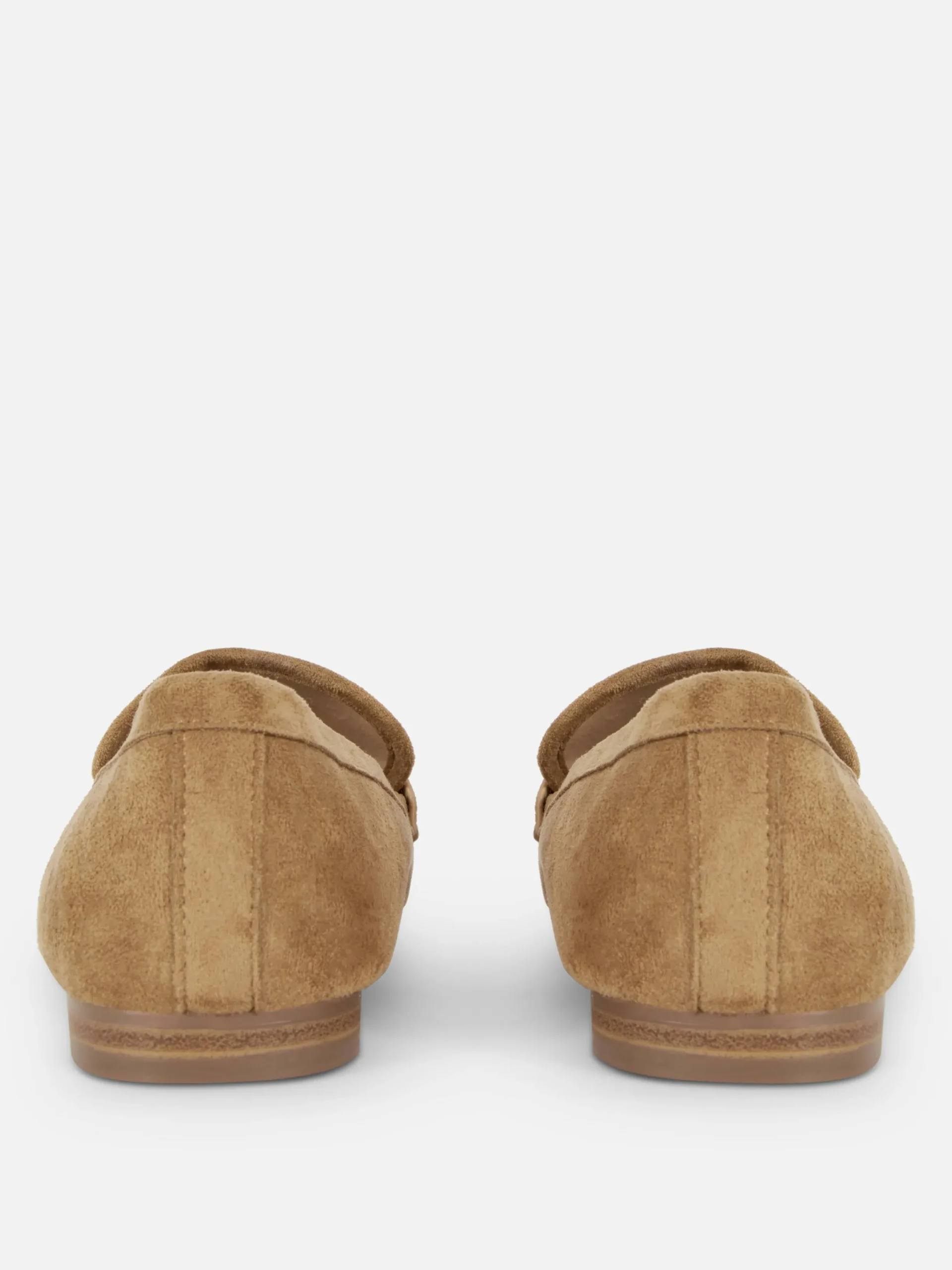 Ballerines|Primark Mocassins En Suédine Fauve