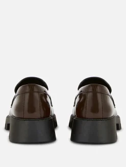 Ballerines|Primark Mocassins épais à Frange Rita Ora Marron