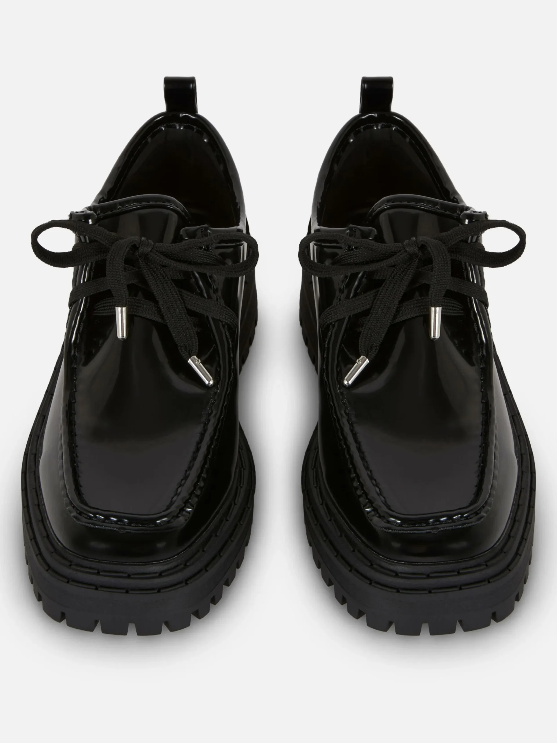 Ballerines|Primark Mocassins épais à Lacets Rita Ora Noir