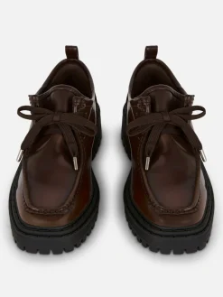 Ballerines|Primark Mocassins épais à Lacets Rita Ora Marron