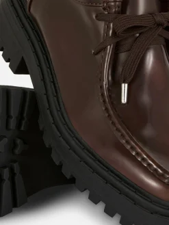 Ballerines|Primark Mocassins épais à Lacets Rita Ora Marron