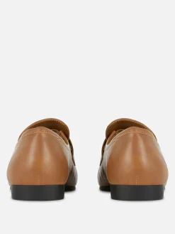 Ballerines|Primark Mocassins Ruchés Rita Ora Fauve