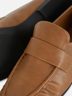 Ballerines|Primark Mocassins Ruchés Rita Ora Fauve