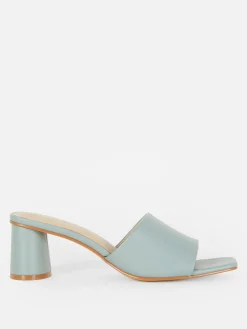 Chaussures À Talons|Primark Mules à Talon Bloc Vert