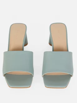 Chaussures À Talons|Primark Mules à Talon Bloc Vert