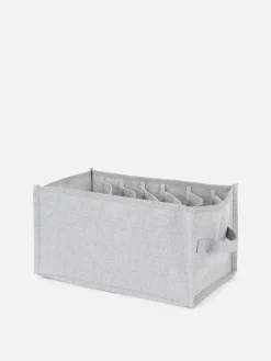 Boîtes Et Paniers|Primark Option De Rangement De Taille Moyenne Pour Vêtements Gris clair