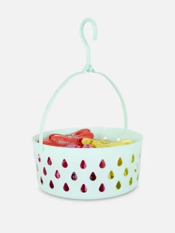 Paniers À Linge|Primark Panier De 50 Pinces à Linge Vert menthe