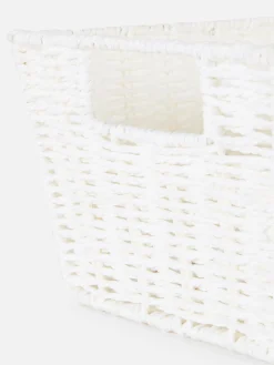 Boîtes Et Paniers|Primark Panier Moyen En Corde De Papier Blanc