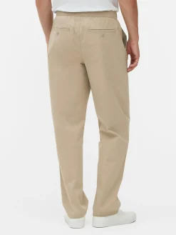 Pantalon|Primark Pantalon à Taille élastique Grège