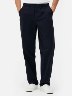 Pantalon|Primark Pantalon à Taille élastique Bleu marine