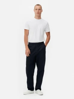 Pantalon|Primark Pantalon à Taille élastique Bleu marine