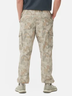 Pantalon|Primark Pantalon Cargo Décontracté Resserré Aux Chevilles Camouflage