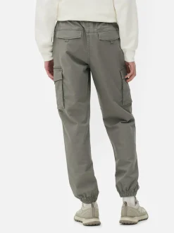 Pantalon|Primark Pantalon Cargo Décontracté Resserré Aux Chevilles Gris clair