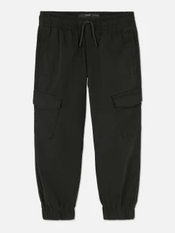 Pantalon|Primark Pantalon Cargo Garçon Noir