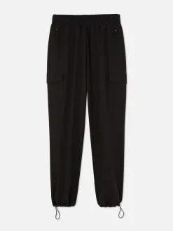 Pantalon|Vêtements De Sport|Primark Pantalon Cargo Resserré Aux Chevilles Noir