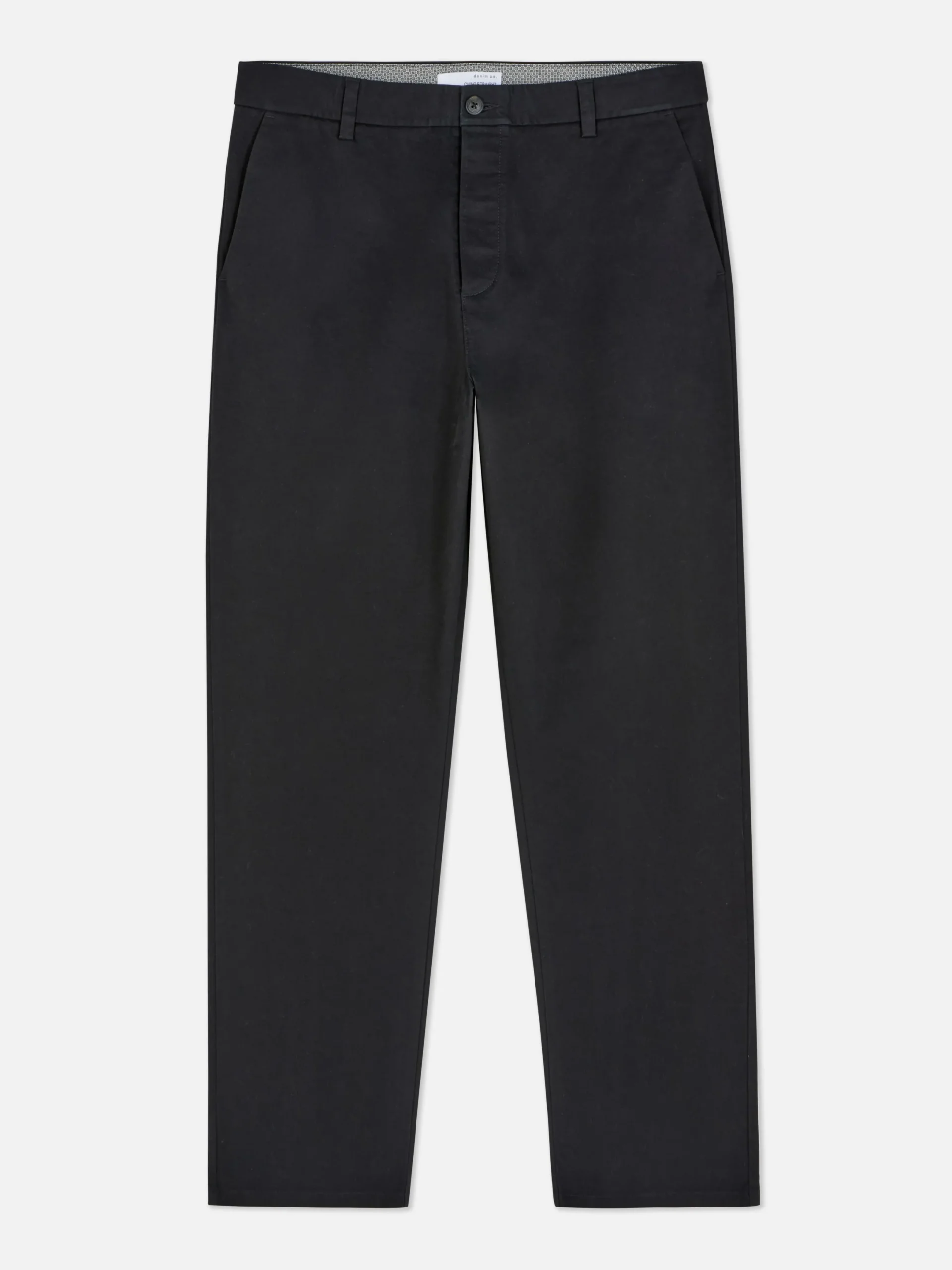 Pantalon|Primark Pantalon Chino Coupe Droite Noir